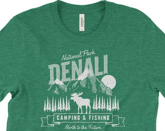 Denali National Park Adventur Tshirt