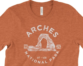 T-shirt aventure dans le parc national des Arches