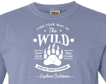 The Wild Adventure Comfort Colors T Shirt
