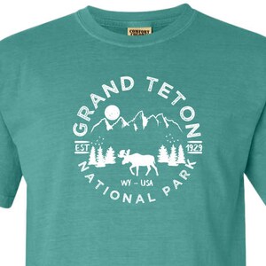 Grand Teton National Park Abenteuer Komfort Farben T-Shirt
