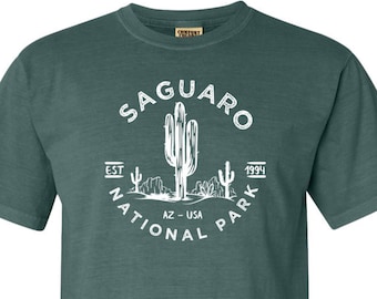 Saguaro National Park Adventure Comfort Colors T Shirt