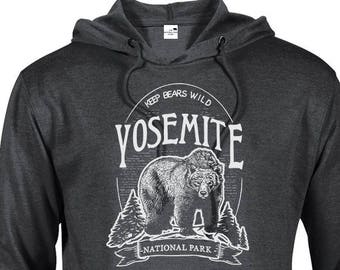 Yosemite Keep Bears Wild Hoodie