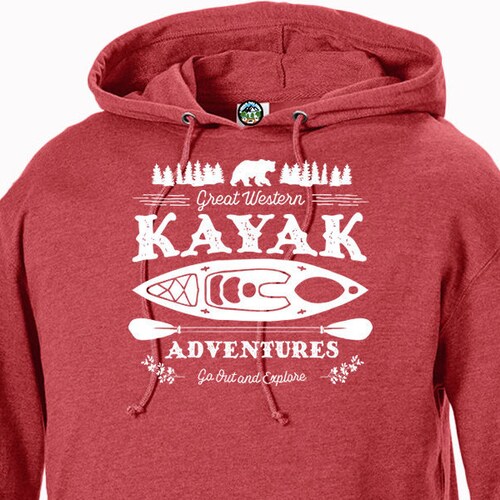 Kayak Adventures Unisex Hoodie Etsy