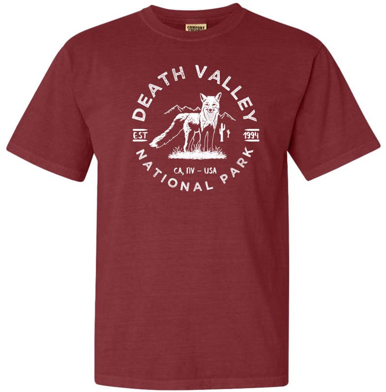 Death Valley National Park Adventure Comfort Colors T Shirt | Etsy