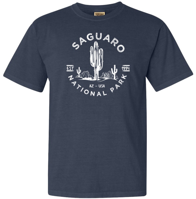 Saguaro National Park Adventure Comfort Colors T Shirt - Etsy