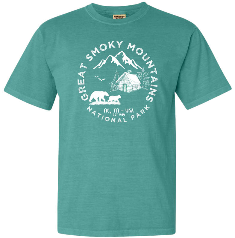 Great Smoky Mountains National Park Comfort Colors T Shirt - Etsy