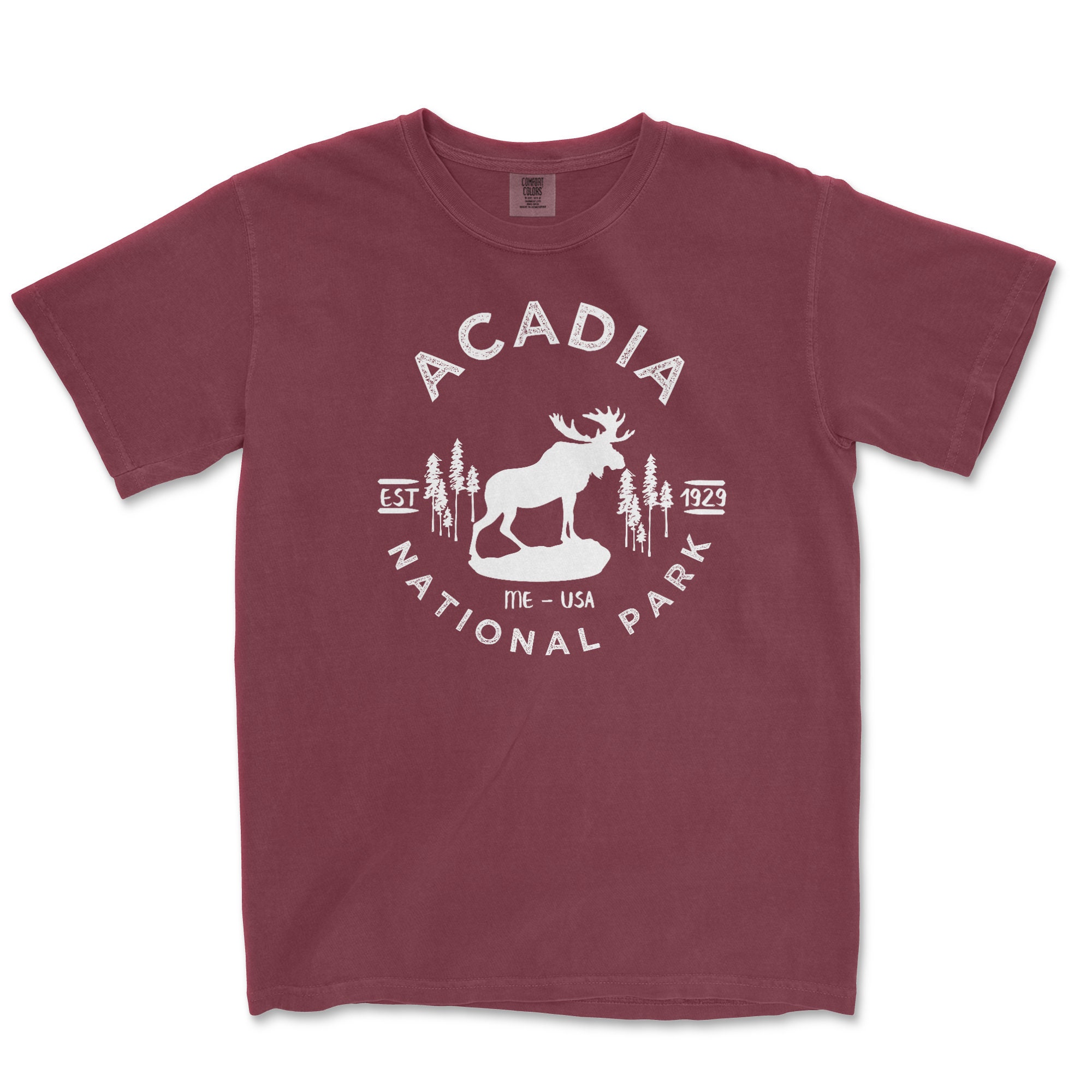 ③ Acadia National Park Comfort Colors T Shirt - Etsy