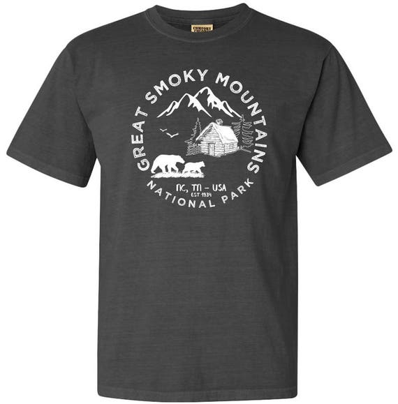 Great Smoky Mountains Shirt - National Park T-Shirt Great Smoky Mountains Shirt - National Park T-Shirt