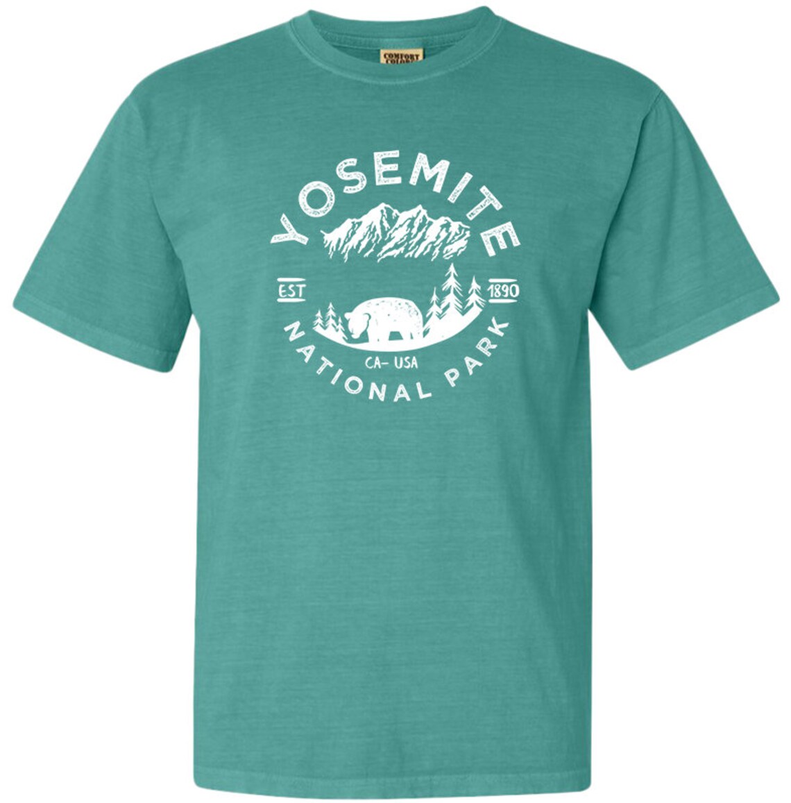 Yosemite National Park Comfort Colors T Shirt | Etsy