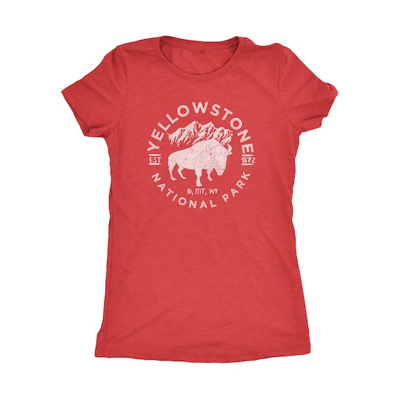 women's yellowstone t shirt