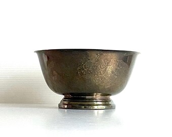 Antique Silverplate Bowl, a Paul Revere Reproduction