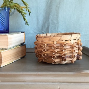 Handgewebte Stroh Vase Boho Rattan Vase Vintage Weidenvase Etsy