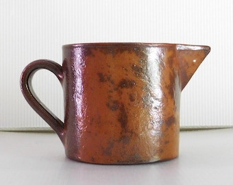 Stoneware Pottery Pitcher