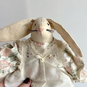 Handmade Bunny Collectible Stuffed Animal