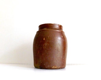 Primitive Stoneware Crock