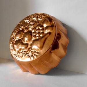 Copper Mold with Harvest Motifs