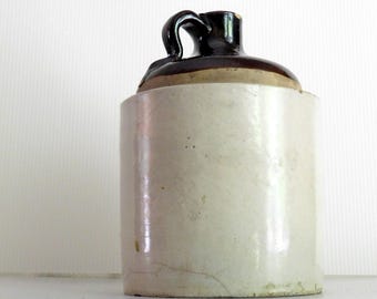 Two-Tone Stoneware Jug
