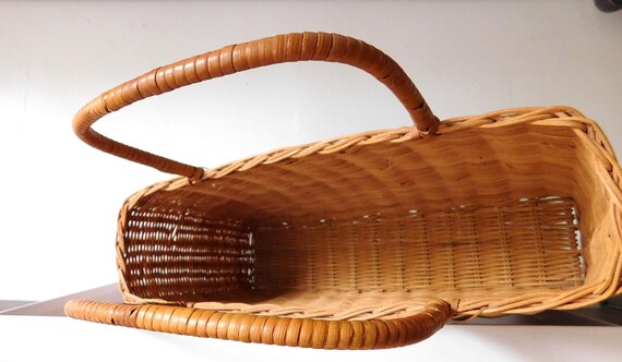 Woven Rattan Basket Bag - image 9