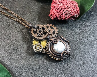 Ur på kedja Steampunk main image 1