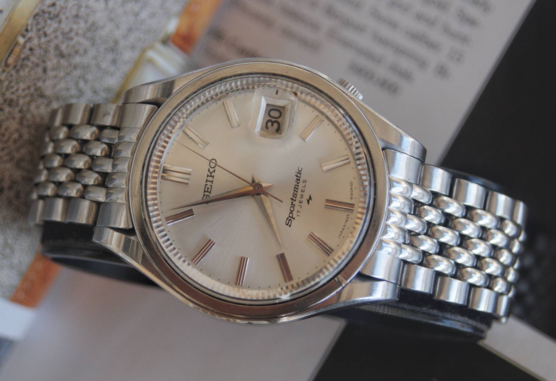 seiko sportsmatic 17 jewels