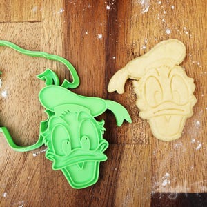 Donald Duck Daisy Pluto Ausstecher Set | Disney Cookie Cutter zum Backen & Fondant | Disney Backwerkzeug | Disney Küche Geschenk Play Doh