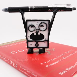 DoodleBob Pencil holder SpongeBob DoodleBob Teacher Gift SpongeBob DoodleBob Office Decor SpongeBob Back to School DoodleBob Teacher Gift