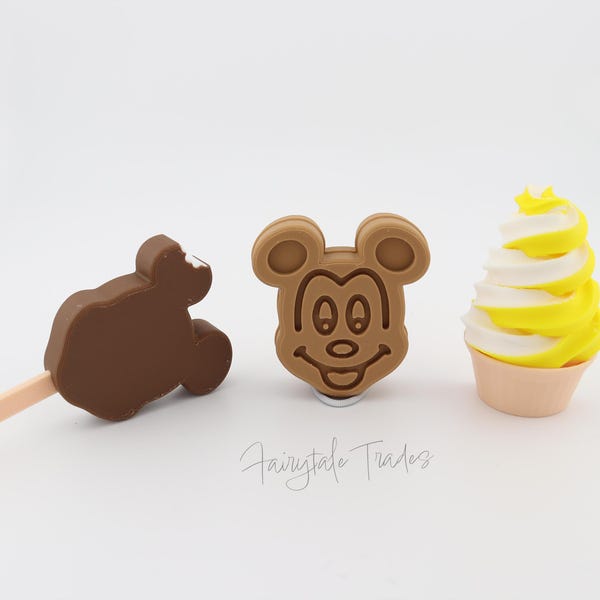 Disney Micky Maus Snack Magnet Micky Eis Magnet Micky Eis Magnet Micky Waffel Magnet Dole Whip Magnet Disney Kühlschrank Disney Cruise Türmagnet Pixie