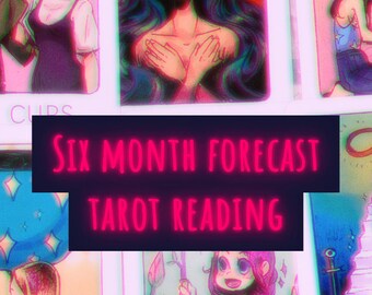 Lettura dei Tarocchi con previsioni per 6 mesi