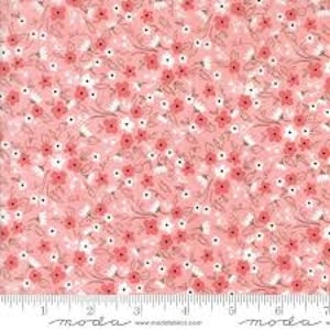 Olive's Flower Market, Pink Floral, 1/2 Yard Cuts, Yardage, Fabric, Quilt, 100% Cotton