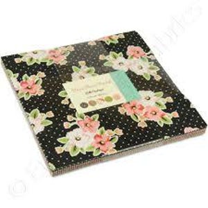 Olive&#39;s Flower Market, Layer Cake, Moda, Lella Boutique, 10 Inch Squares, Quilt, Fabric