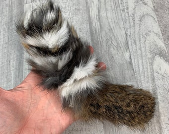 Cat toy | XL Rabbit fur mouse | Rabbit skin cat toy | Rabbit fur cat toy | Cat toss toy | Durable cat toy | Lure cat toy