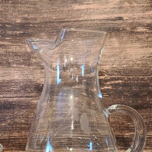 Vintage Princess House® HERITAGE™ #6279 Large 64-oz Pitcher with Large Ice Lip