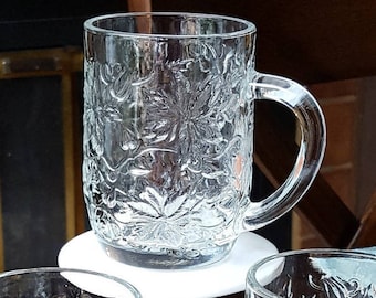 Vintage Princess House® FANTASIA® #516 Glass Mug - For One