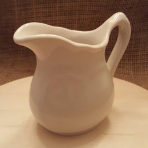 Mid-Century Sterling Vitrified China Restaurant Ware Creamer