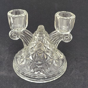 1940's Tiffin-Franciscan #308-19 WILLIAMSBURG 2-Light Candlestick Holder