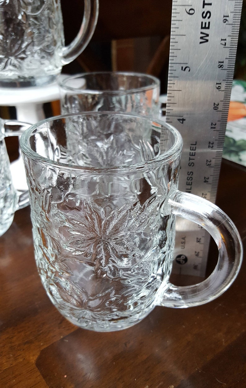 Vintage Princess House® FANTASIA® 516 Glass Mug for One Etsy