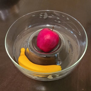 Vintage 1980&#39;s Princess House® HERITAGE™ #401 One Piece Chip N Dip Bowl
