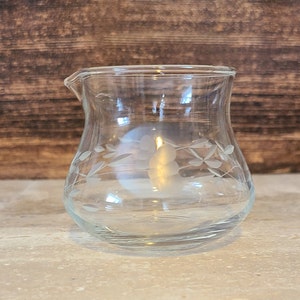 Vintage Princess House® Hand Blown HERITAGE™ JAM/JELLY - Missing lid and spoon