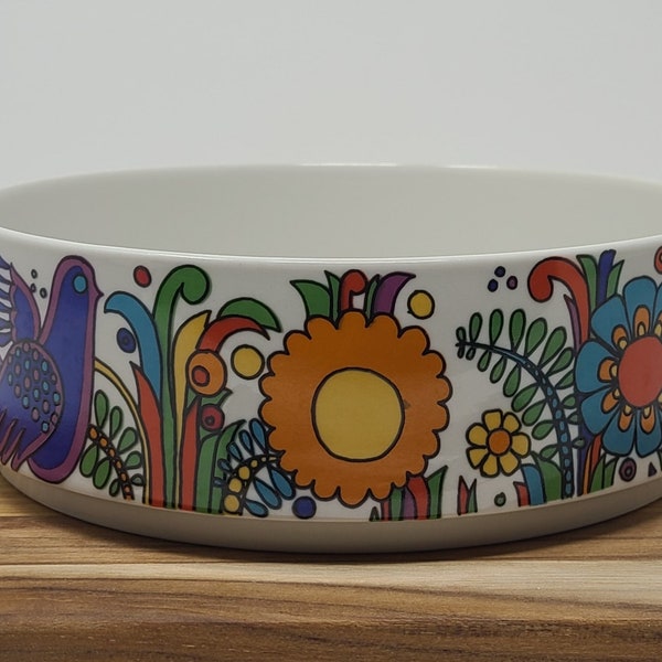 Vintage Villeroy & Boch ACAPULCO 8" Vegetable Bowl (Older, Milano Shape)