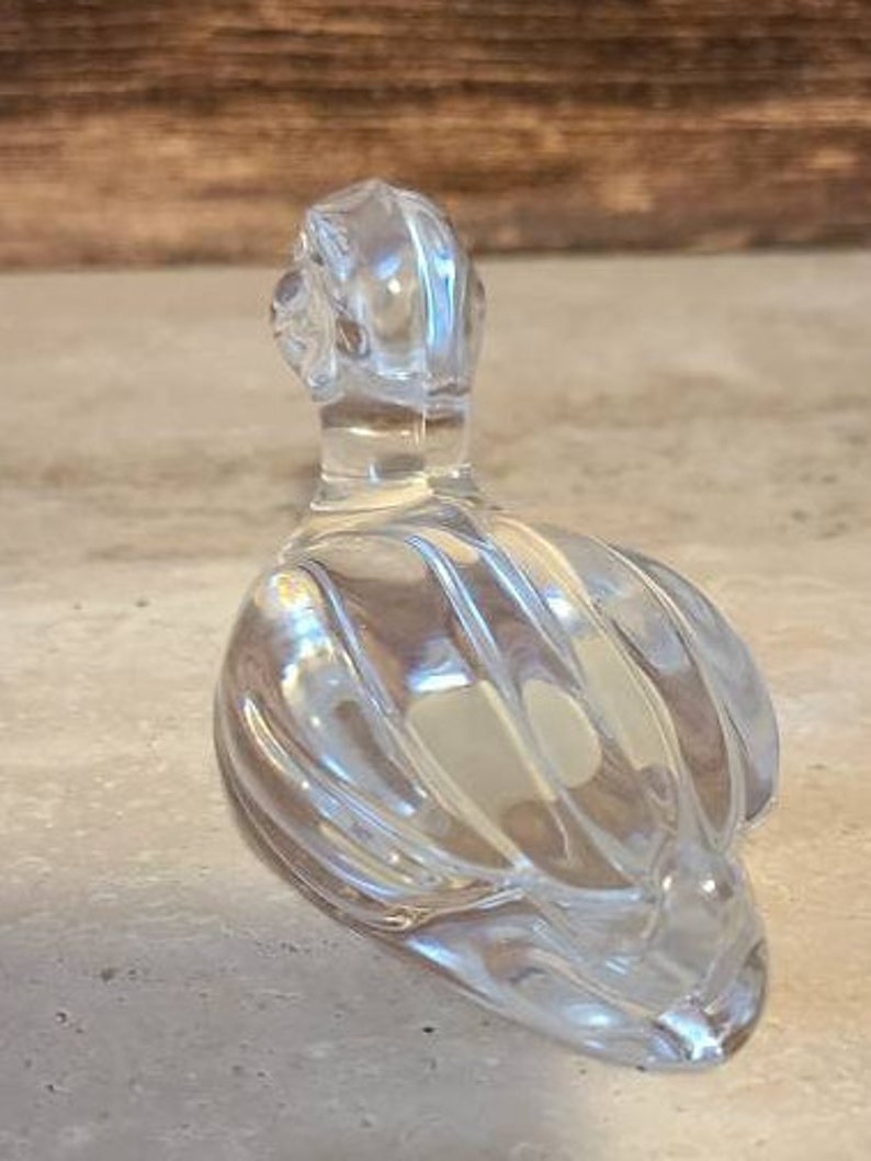 Vintage Princess House® 815 Lead Crystal Duck Figurine Etsy