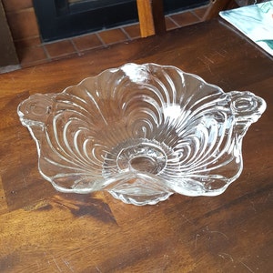 Vintage Cambridge CAPRICE Klarer Quadratischer Korb