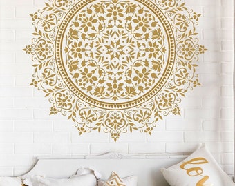 Stencils Walls  Large Stencils - 70cm 110cm Stencil Mandala