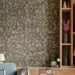 Large DAMASK Wall Stencil Pattern, Wall Stencil DAMASK, Marrakech Wall Stencil, Reusable Stencils s074