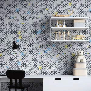 Stencil METABALLS, PC Pattern Stencil, Reusable DIY Craft Stencil, Geometric Stencil, Large Wall Stencil s010