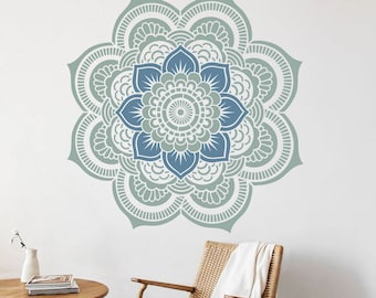 Stencil Mandala flower of life stencil Mandala pattern for DIY Wall decorative stencils Mandala wall art Yoga studio floral decor #s005