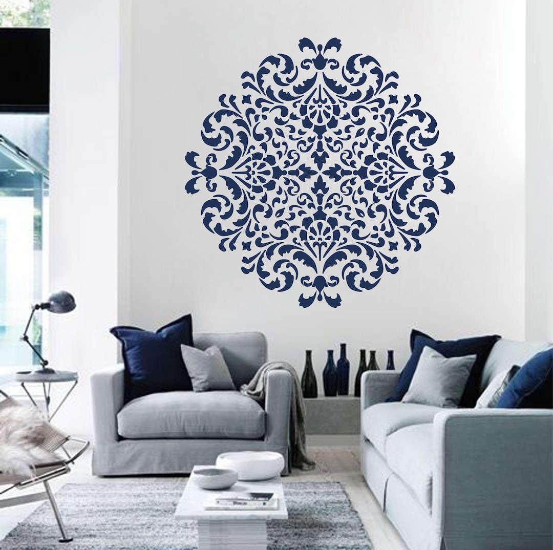 Mandala Moroccan Stencil Moroccan Pattern for DIY Wall Decor Modern ...