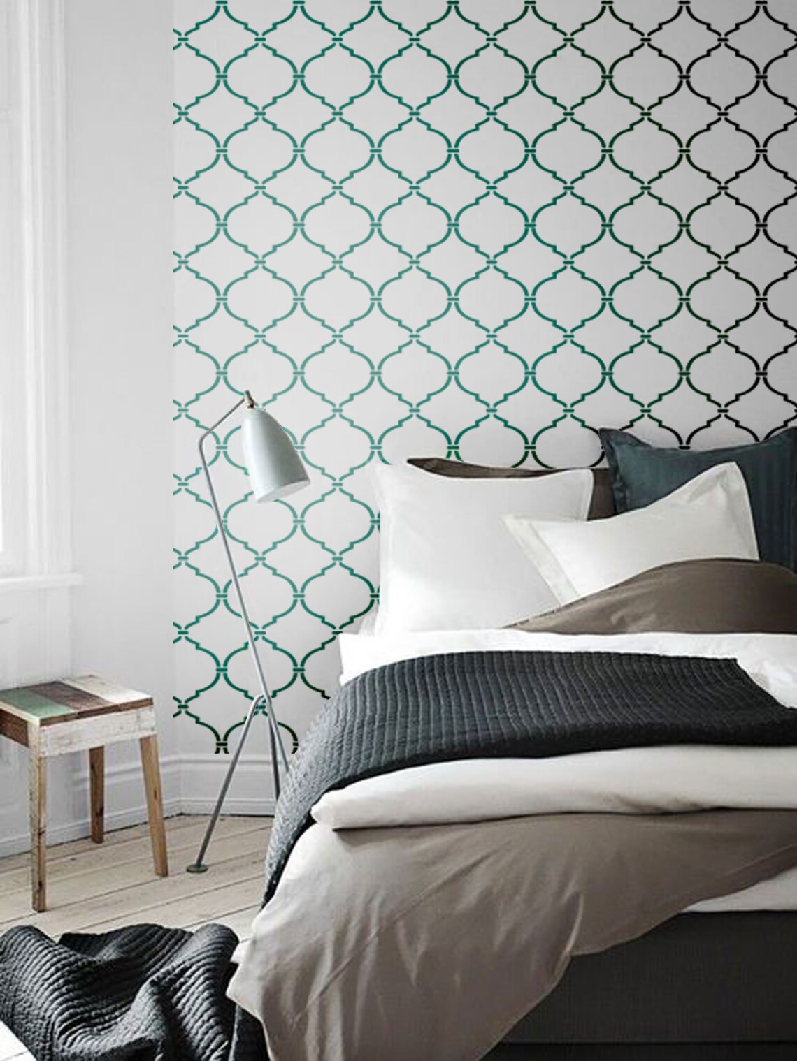 Large MOROCCAN Wall Stencil Pattern, Wall Stencil MOROCCO, Marrakech ...