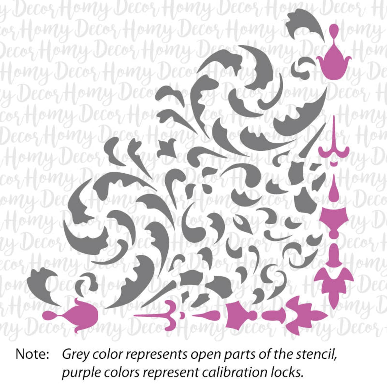 Mandala Moroccan Stencil Moroccan Pattern for DIY Wall Decor Modern ...