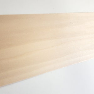 Basswood Sheet 3/16in x 4in x 24in (Pack of 5)