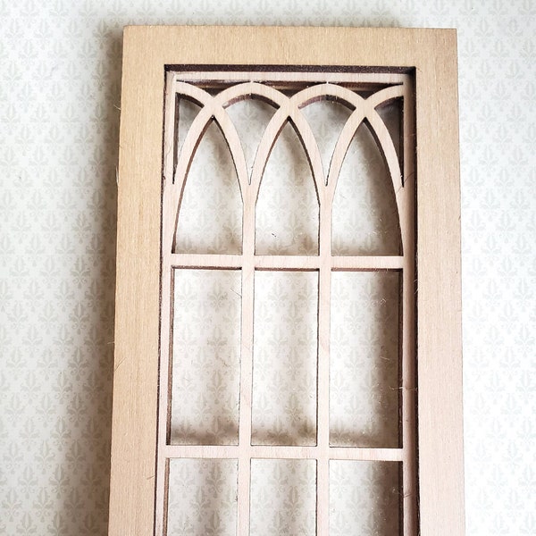 Dollhouse Gothic Windows Etsy